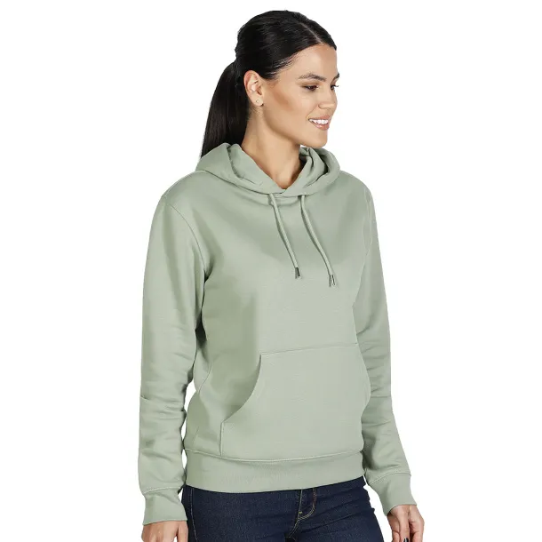 ABSOLUT HOODY Unisex organic cotton hooded sweatshirt, 280 g/m2 - EXPLODE Olive green