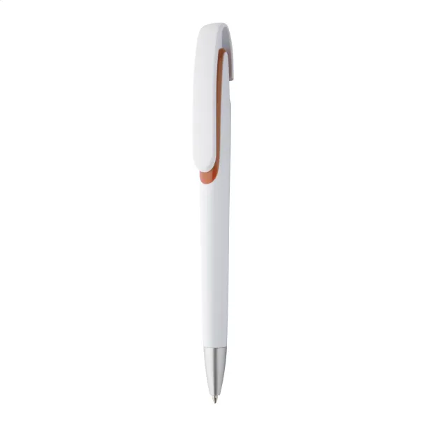 Serval ballpoint pen Orange White