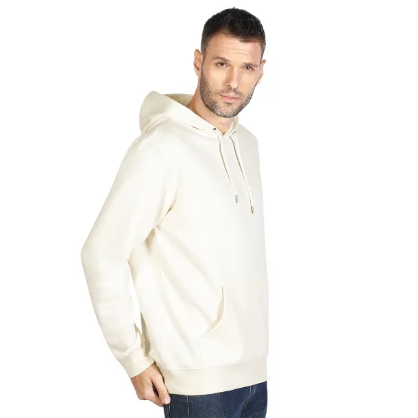 ABSOLUT HOODY Unisex organic cotton hooded sweatshirt, 280 g/m2 - EXPLODE Cream Bež