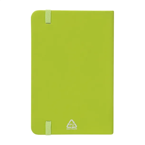 Repuk Line A6 A6 notes od recikliranog  PU-a Limeta zelena