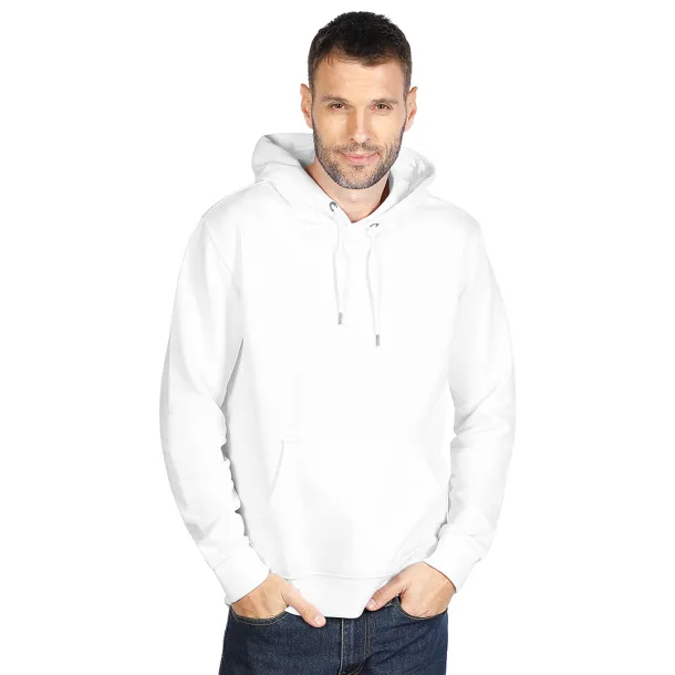 ABSOLUT HOODY Unisex hoodie od organskog pamuka - EXPLODE Bijela