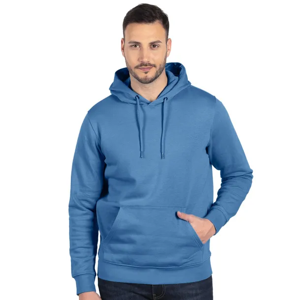 ABSOLUT HOODY Unisex hoodie od organskog pamuka, 280 g/m2 - EXPLODE Svijetlo plava