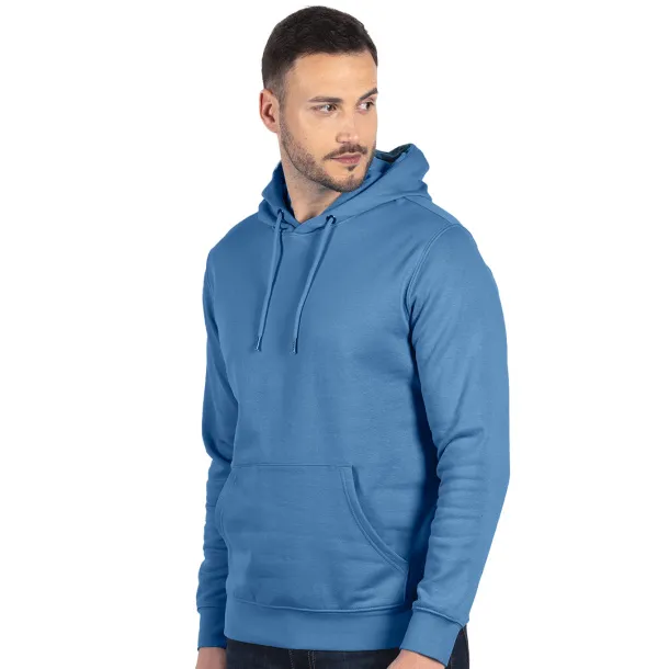 ABSOLUT HOODY Unisex hoodie od organskog pamuka - EXPLODE Svijetlo plava