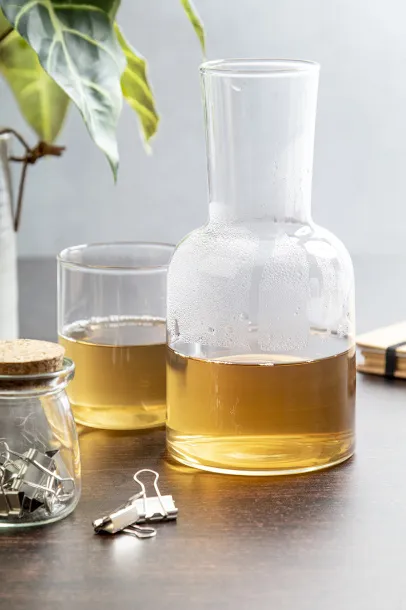 Palmer carafe and glass set Transparent