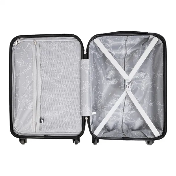 Airmile RPET carry-on luggage Silver