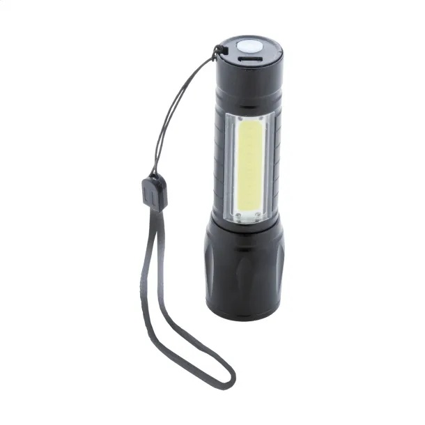 Chargelight Zoom rechargeable flashlight Black