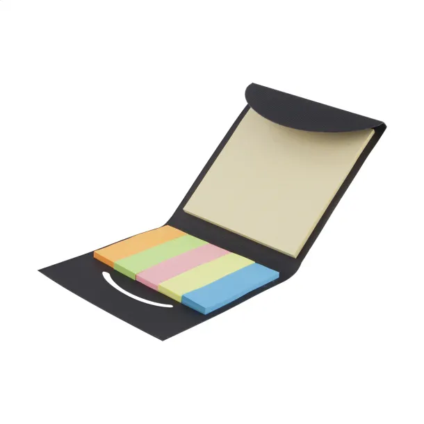 Minok Plus adhesive notepad Black