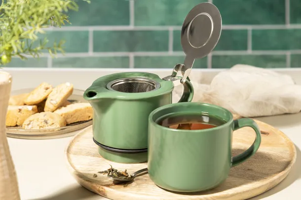 Gongmei tea set Green