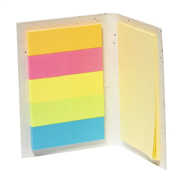 Semilla seed paper sticky notepad White