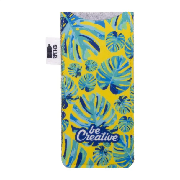 CreaFelt Sun custom RPET sunglasses case White Grey