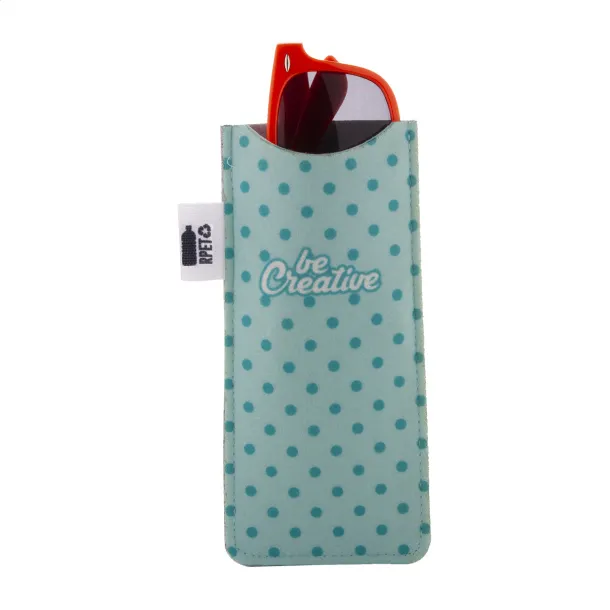 CreaFelt Sun custom RPET sunglasses case White Grey