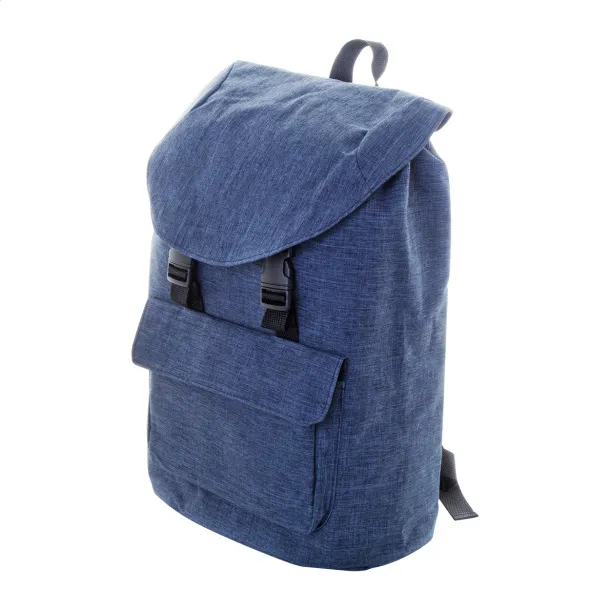 Melville RPET backpack Dark blue
