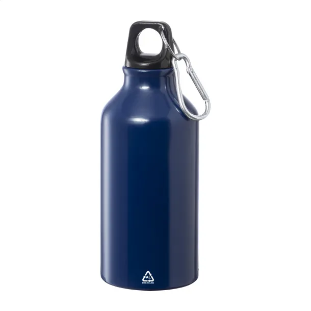 Raluto boca od recikliranog aluminija, 400 ml Tamno plava