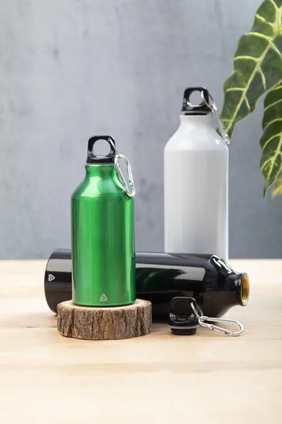 Raluto boca od recikliranog aluminija, 400 ml Zelena