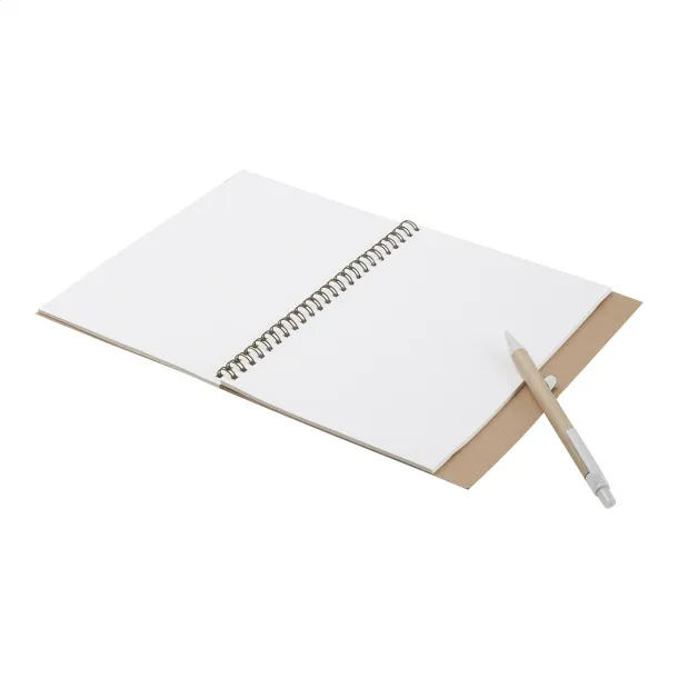Platanus A5 notebook White Natural