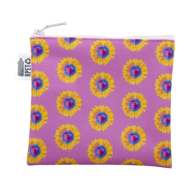 CreaBeauty S RPET custom cosmetic bag White