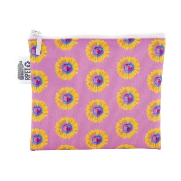 CreaBeauty S RPET custom cosmetic bag White