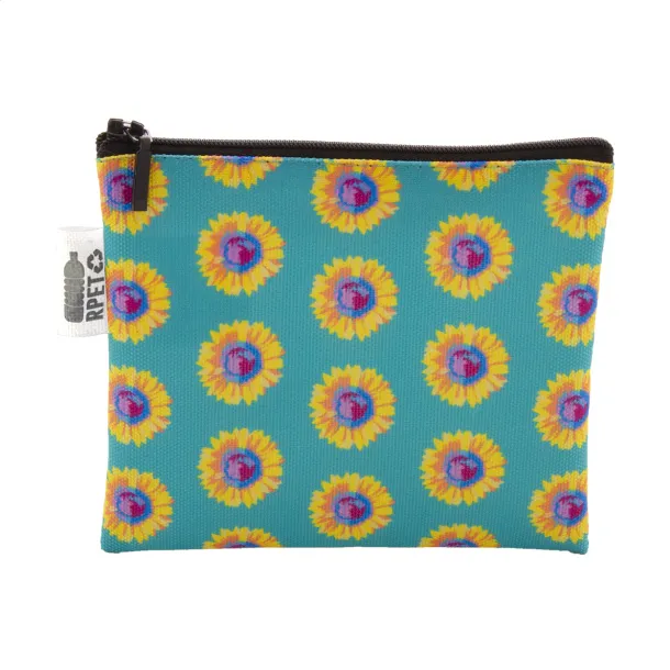 CreaBeauty S RPET custom cosmetic bag Black White