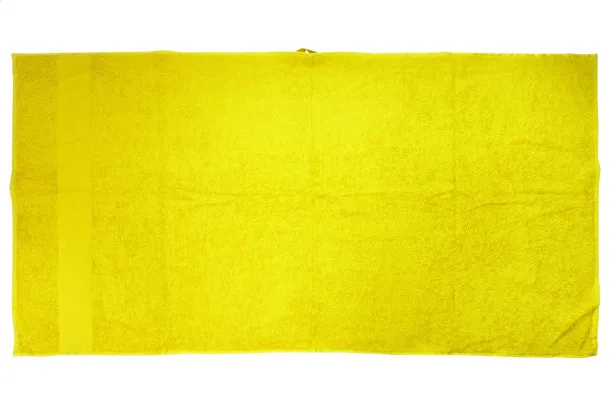 Terry L cotton terry towel - 70×140 cm Yellow