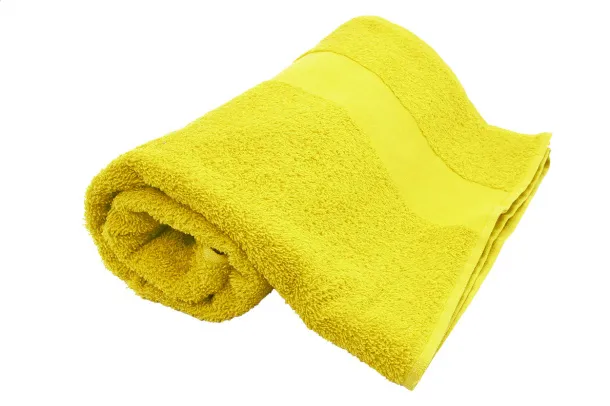 Terry L cotton terry towel - 70×140 cm Yellow