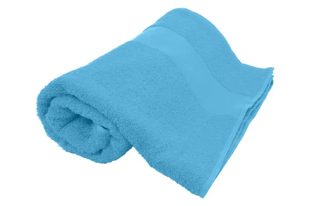 Terry L cotton terry towel - 70×140 cm Light blue