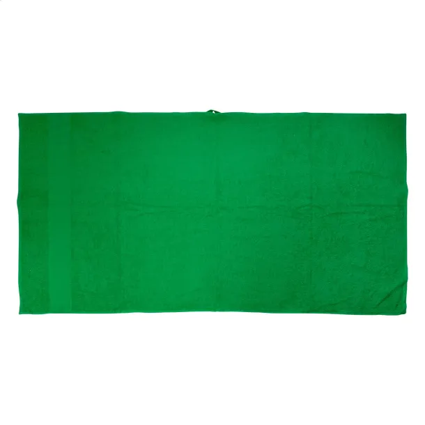 Terry L cotton terry towel - 70×140 cm Green