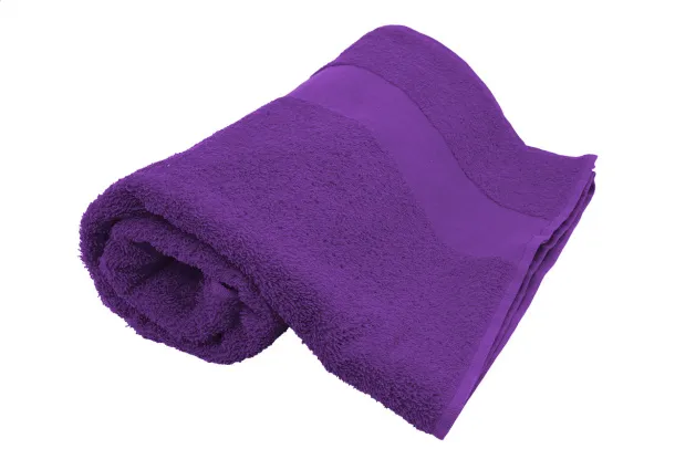Terry L cotton terry towel - 70×140 cm Purple