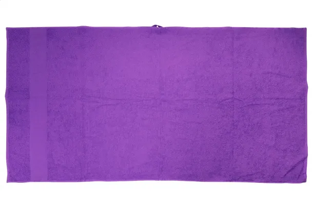 Terry L cotton terry towel - 70×140 cm Purple