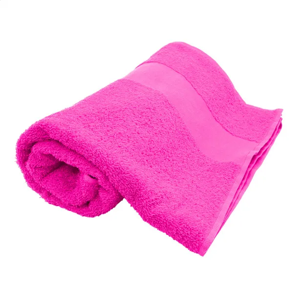 Terry L cotton terry towel - 70×140 cm Pink