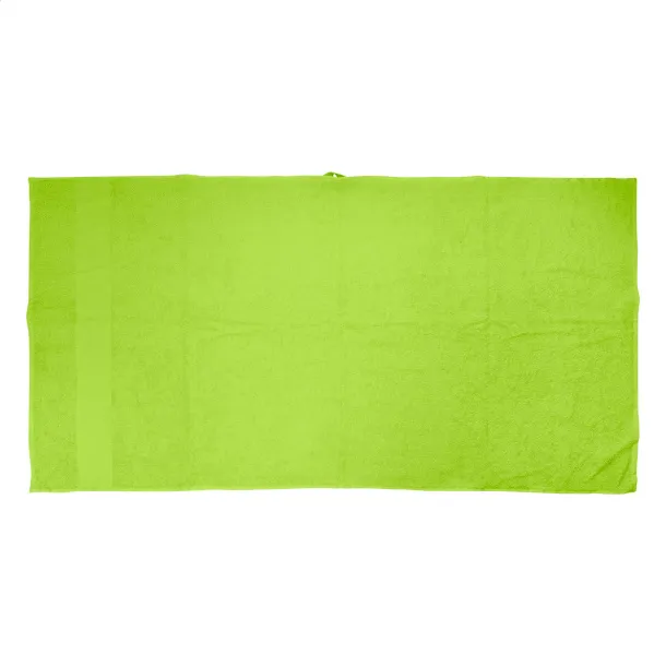 Terry L cotton terry towel - 70×140 cm Lime green