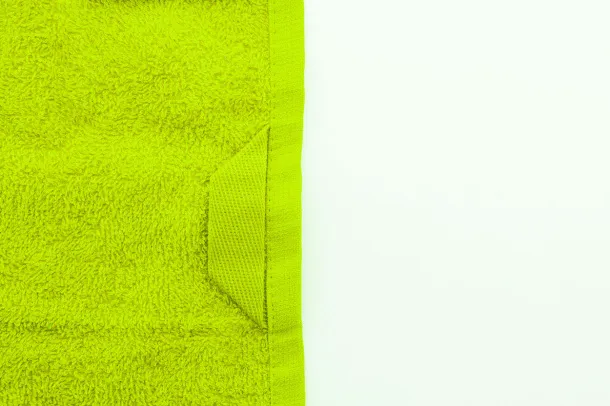 Terry L cotton terry towel - 70×140 cm Lime green