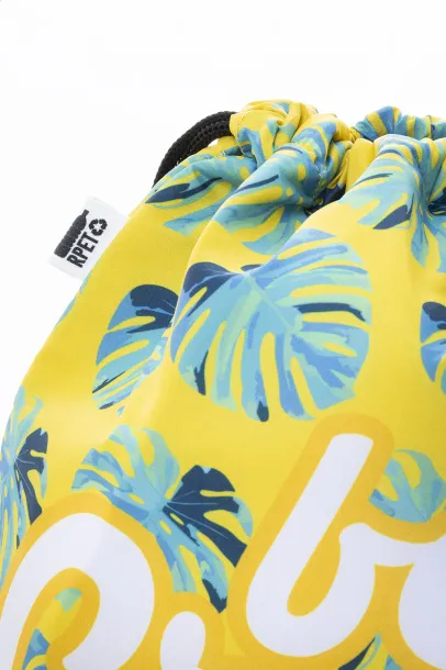 CreaCool Draw custom cooler drawstring bag Black White