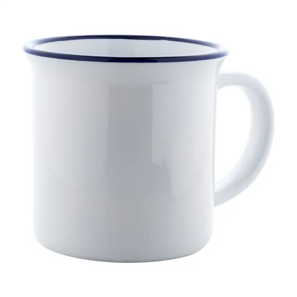Woodstock Subo vintage sublimation mug Blue White