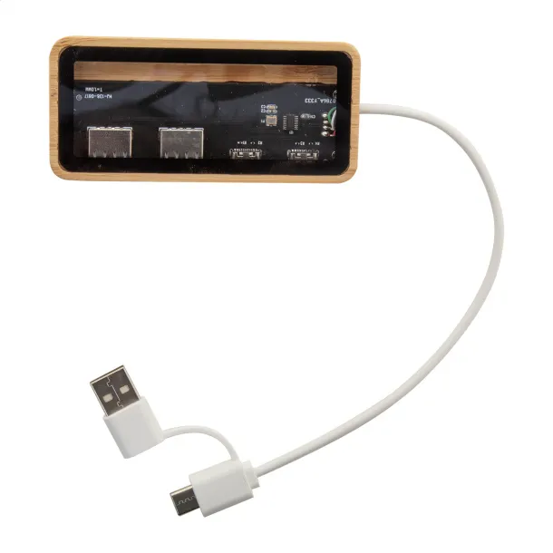 SeeHub transparent USB hub Natural Transparent