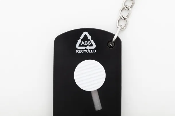 Parcelo paper knife keyring Black