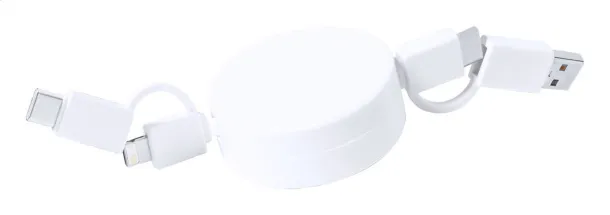 Enari USB charger cable White