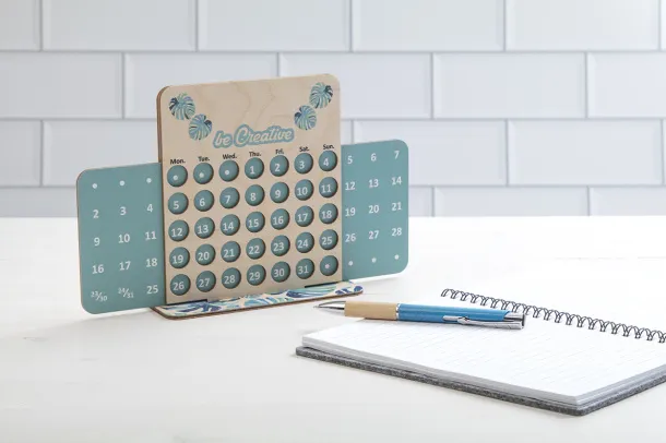 Forever Creative personalizirani vječni kalendar Prirodna
