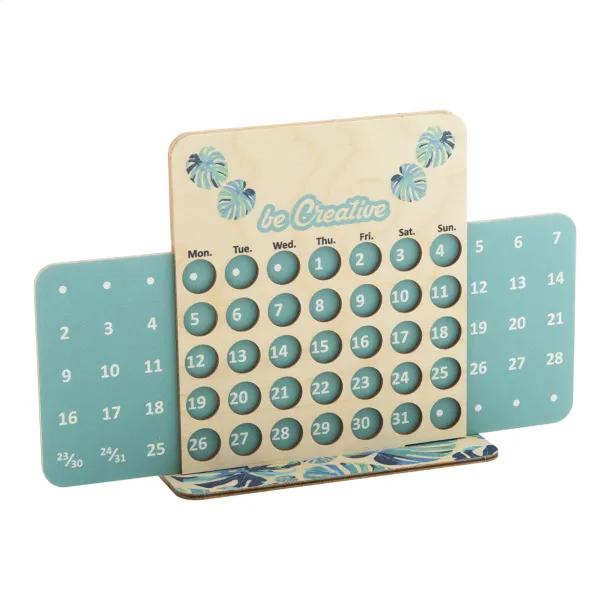 Forever Creative custom perpetual calendar Natural