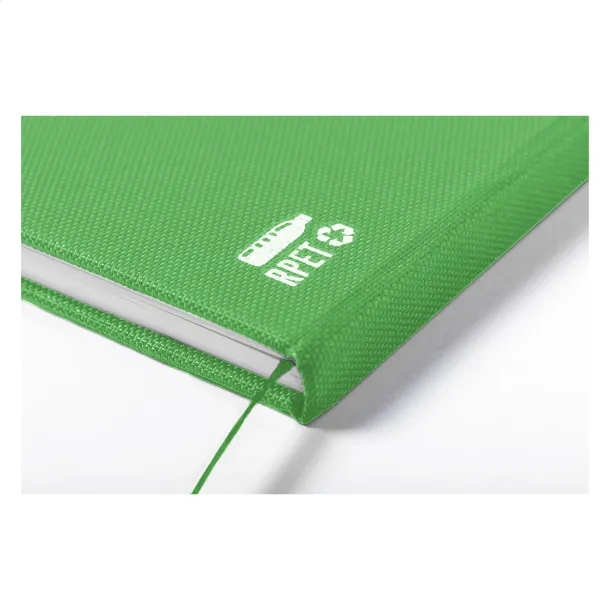 Baccata notes A5 od RPET-a Zelena