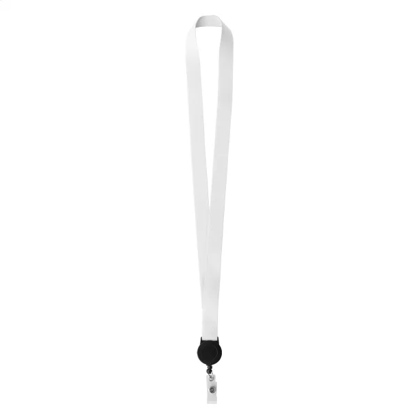 Subyard YoYo A custom sublimation lanyard White