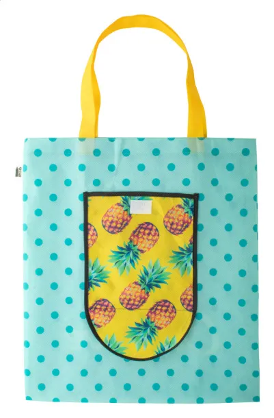 SuboShop Fold B RPET personalizirana, sklopiva torba za kupovinu Crna Bijela