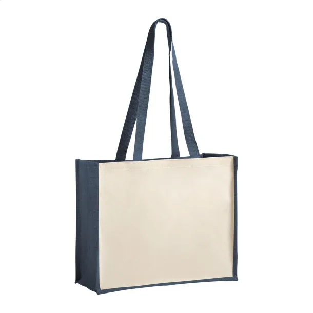 Bondi shopping bag Dark blue Natural