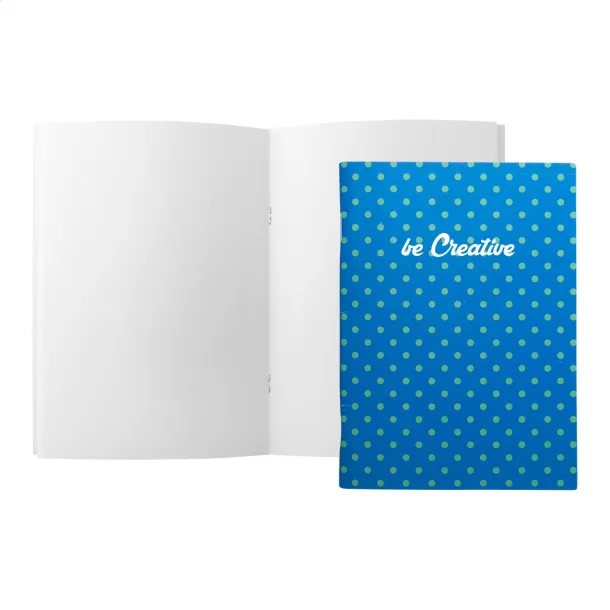 CreaNote A6 custom notebook White
