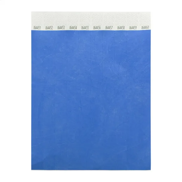 Wristvek Tyvek narukvice (10 komada) Plava