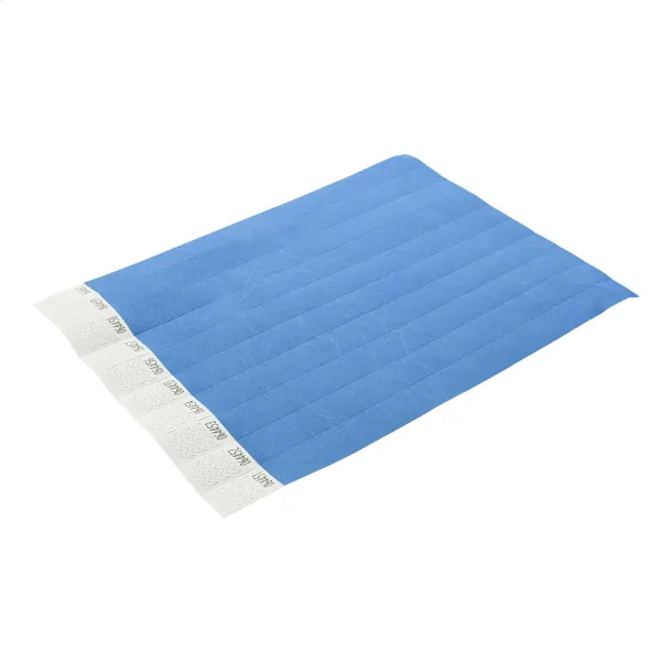 Wristvek tyvek wristbands (10 pcs) Light blue