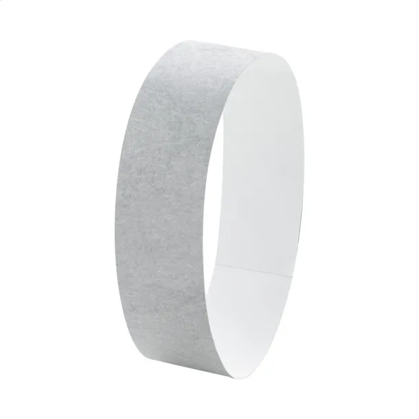Wristvek tyvek wristbands (10 pcs) Silver