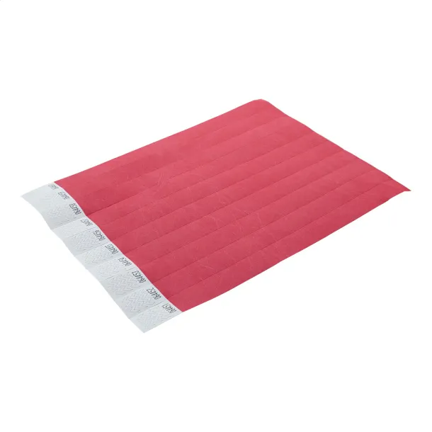 Wristvek tyvek wristbands (10 pcs) Pink