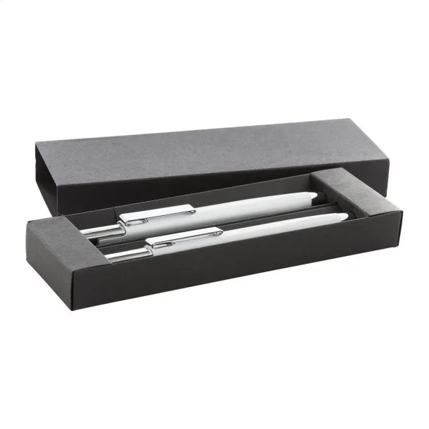 Glamy pen set White