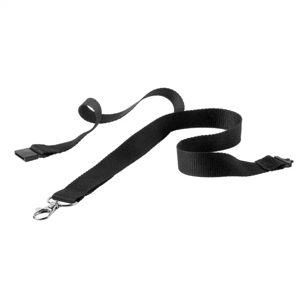 Savent lanyard Black