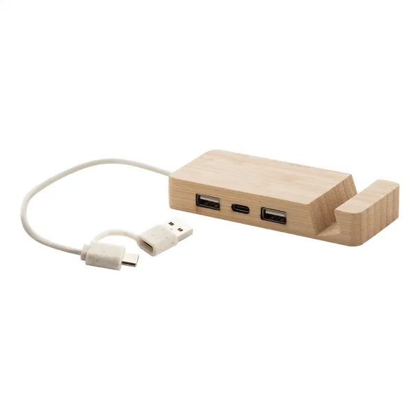 Mobaru USB hub Prirodna